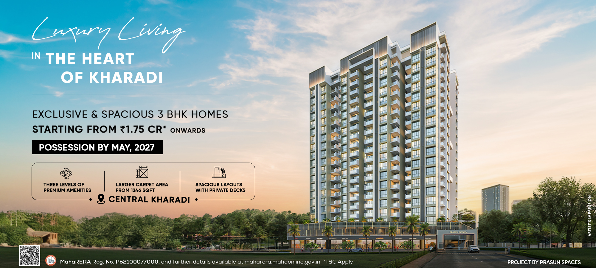 3bhk flats in kharadi